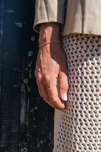 PULSERA BAÑADA EN ORO BOLITAS